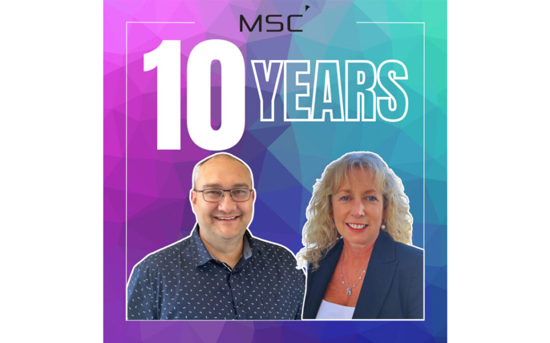 David & Rachelle – 10yrs Work Anniversary