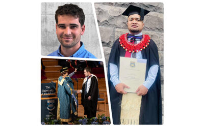 Team member recent academic achievements